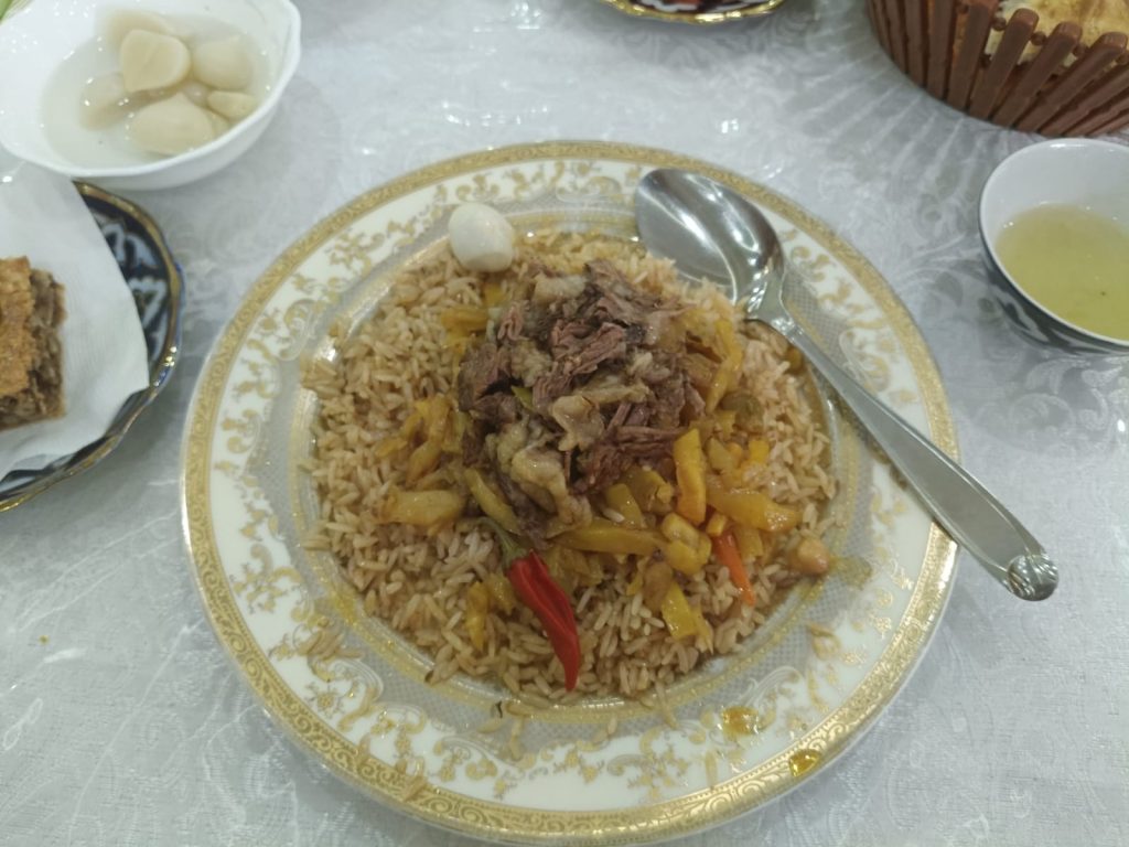 plov makanan uzbekistan