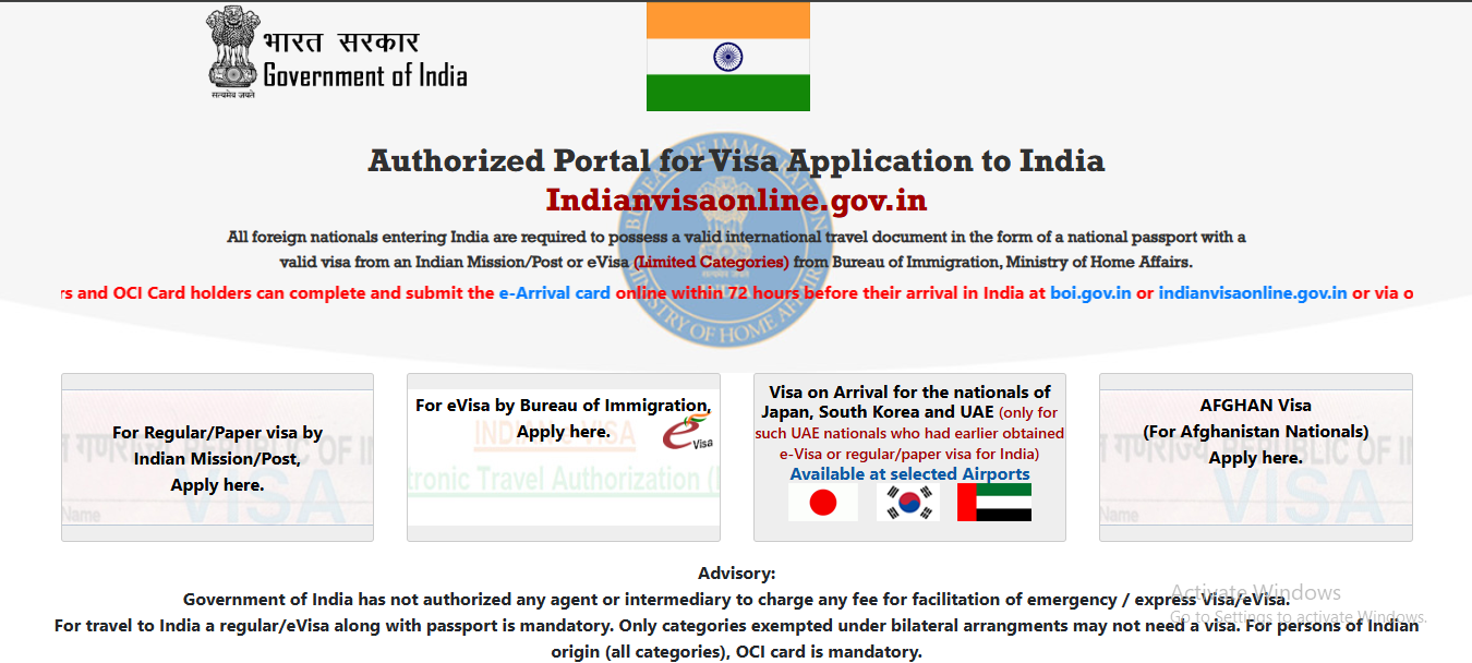 e-Visa India